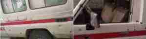 مليشيا الحوثي تستهدف سيارة إسعاف تابعة لقوات ”الحزام الأمني” في الضالع