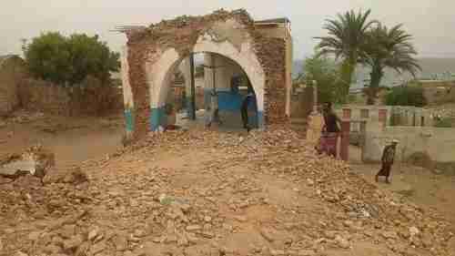 إعلان رسمي لقوات العمالقة بشأن تدمير مسجد تأريخي في محافظة الحديدة