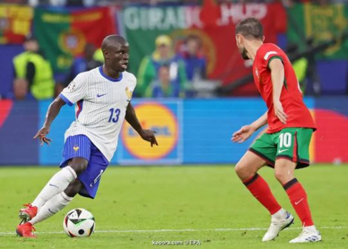 رقم قياسي.. كانتي صمام أمان فرنسا في يورو 2024