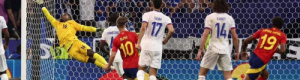 إسبانيا إلى نهائي اليورو بعد قهر فرنسا