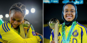 فريق «سيدات النصر»السعودي يودّع دلال وتهاني