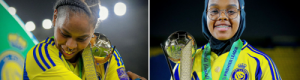 فريق «سيدات النصر»السعودي يودّع دلال وتهاني