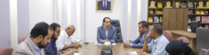 الوزير البكري يلتقي المصفري ويكلف لجنة للنزول إلى محافظة لحج 