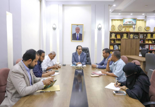الوزير البكري يلتقي المصفري ويكلف لجنة للنزول إلى محافظة لحج 