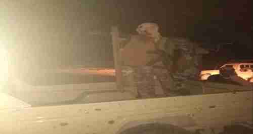 قوات الحزام الامني ابين تقتحم معسكر الحزام بالمحفد وتطهره من عناصر القاعدة شاهد الصورة