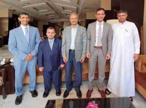 رئيس مؤسسة التأمينات الاجتماعية يلتقي الموظفين اليمنيين بهيئة التقييس لدول مجلس التعاون الخليجي   