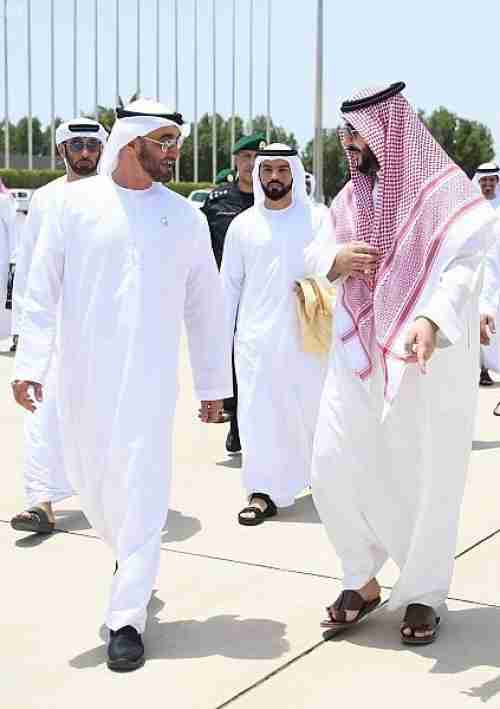 محمد بن زايد يصل إلى المملكة العربية السعودية