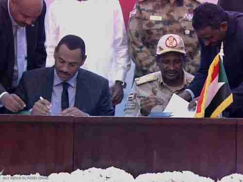 السودان يبدأ تاريخه الجديد.. توقيع اتفاق الفترة الانتقالية