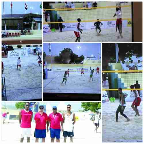 منتخباتنا الوطنية الكرة الطائرة تواصل التألق في بطولة الشواطئ العربية في صلالة 