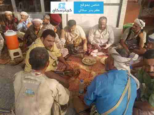   صورة حصرية لقوات الجيش يتناولون وجبة الإفطار في شقرة 