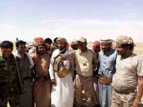 ”بن عزيز ” يستقبل تعزيزات من قبائل ”دهم” بالجوف