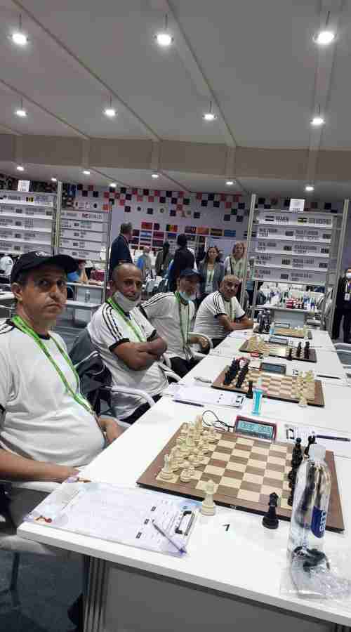فيما نال الحرازي لقب أستاذ مرشح:  اليمن في المركز (84) بالأولمبياد العالمي للشطرنج