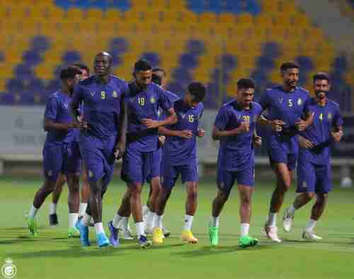 النصر السعودي يواصل تدريباته.. ويعلن إصابة «الغنام» في العضلة الضامة