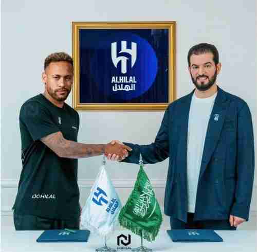 "هدية من الجنة".. نيمار يوقع عقده مع الهلال السعودي