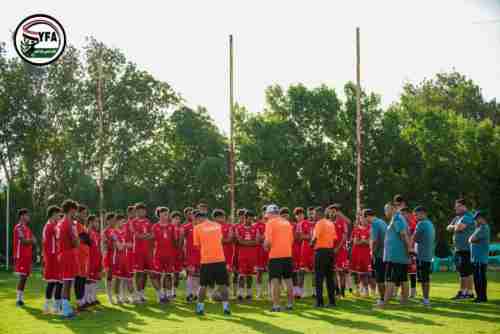 المنتخب الوطني الأول والاولمبي يختتم تحضيراته لمواجهة الاسماعيلي غدا 