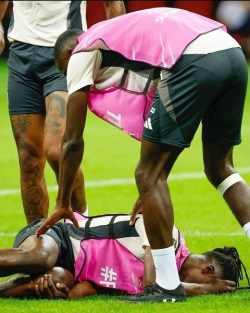 كامافينجا يكشف طبيعة إصابته قبل مباراة أتالانتا