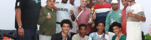 شمسان يكرم ابطال الملاكمة 