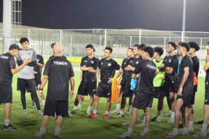 منتخب اليمن تحت 23 عامًا يفتتح معسكره الخارجي في الإمارات بحصة تدريبية قوية