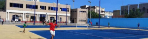إنطلاق منافسات البطولة الـ12 للتنس الأرضي على ملاعب نادي التنس العدني بكريتر