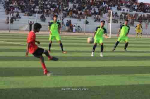بالصور.. الأولمبي اليمني يهزم منتخب المهرة وديا