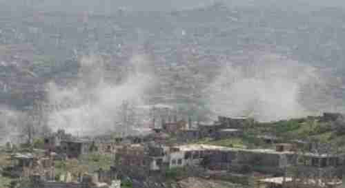 مجزرة حوثية شنيعة في تعز ضحاياها اطفال ونساء