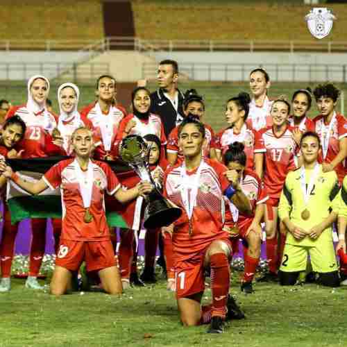 هدف قاتل يتوج سيدات الأردن بكأس العرب على حساب تونس