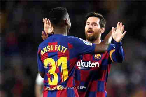 ميسي رحب ببيع فاتي من أجل التجديد لبرشلونة
