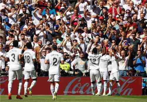 بالصور.. ثنائية برازيلية تقود ريال مدريد للفوز على بيتيس
