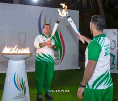 بالصور: الرياض تحتفي بشعلة دورة الألعاب السعودية 2022