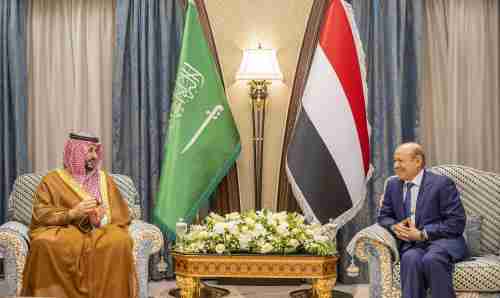 ماذا دار في لقاء الرئيس العليمي مع وزير الدفاع السعودي الجديد؟