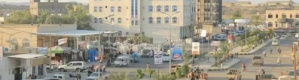 طفل يقود مركبة يدهس طفة في مارب 