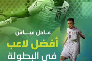   عادل عباس يعتذر ويهدي جائزة أفضل لاعب في الخليج للجماهير اليمنية