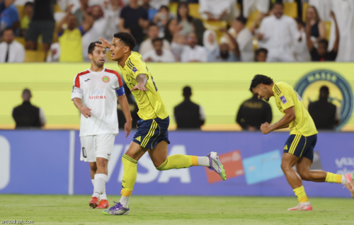 النصر يكرر التفوق ويكتسح استقلول بخماسية  أنجيلو