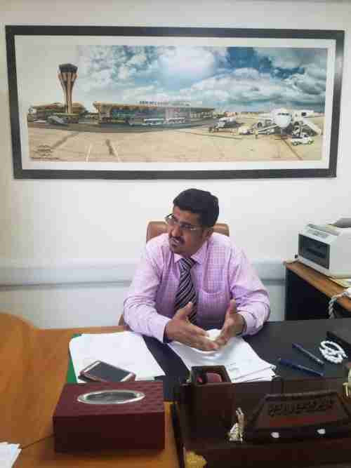إشكاليات تهدد بوقف مطار عدن الدولي 