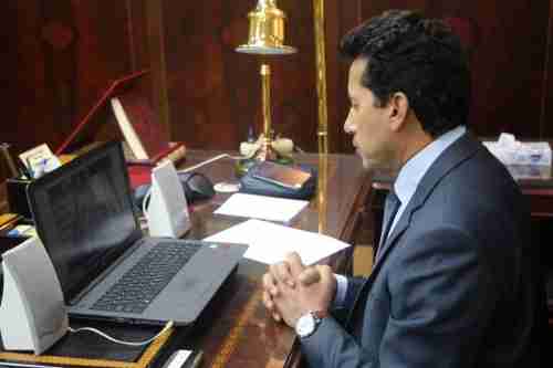 وزير الرياضة المصري يشيد  بتطور الاعلام الرياضي العربي  