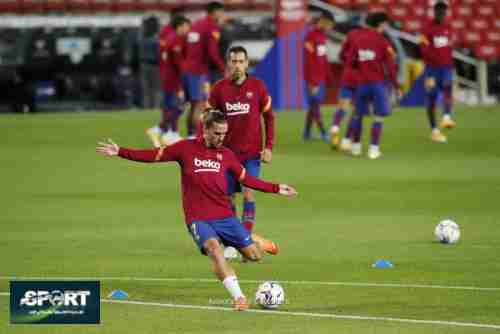جريزمان يترك معسكر الثائرين في برشلونة.