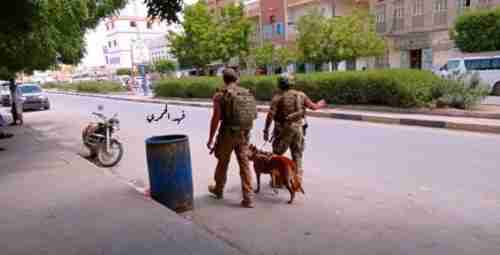 صور: جنود أمريكيين فوق مدرعات وكلاب مدربة تنتشر في حضرموت؟