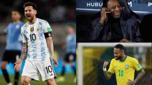 قائمة أفضل الهدافين في تاريخ أمريكا الجنوبية بعد هدف نيمار في مرمى أوروغواي