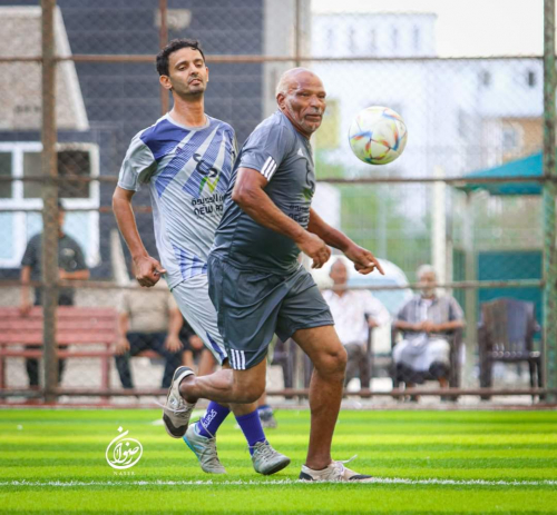 الجلاء يضرب بالتسعة منتخب لحج في بطولة أندية عدن للمخضرمين