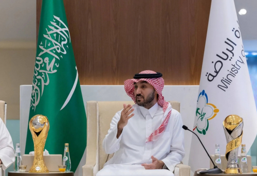 وزير الرياضة يستقبل منتخبي الشباب والناشئين بعد التتويج الخليجي