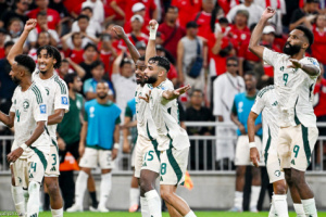 السعودي يتجاوز إندونيسيا في تصفيات كأس العالم 