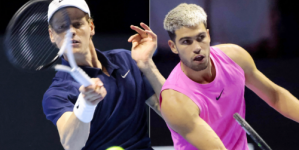 سينر وألكاراز.. مواجهة جديدة في نهائي «Six Kings Slam 2025»