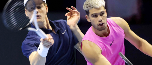 سينر وألكاراز.. مواجهة جديدة في نهائي «Six Kings Slam 2025»