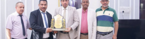 وزير الشباب والرياضة يكرّم رجل الأعمال "الصويدر" تقديرًا لدعمه المستمر للرياضة الوطنية