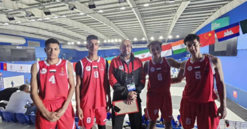 منتخب السلة اليمني يخسر أمام إيران في دورة الألعاب الآسيوية للشباب