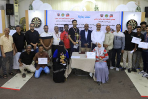 "بهاء سعيد" و"أرزاق بازرعة" يتوجان أبطالًا للبطولة التأسيسية المفتوحة للدارتس بعدن 