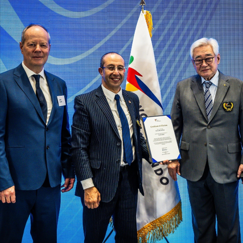 انتخاب الأستاذ إدريس الهلالي نائبا لرئيس الاتحاد الدولي للتايكوندو  :