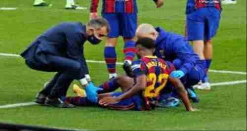 برشلونة يخسر فاتي في 30 مباراة