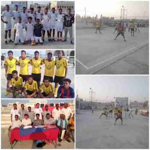 أهلي الغيل يكسب قصيعر ويرافق سمعون المتأهل الأول  لمربع  طائرة ساحل حضرموت