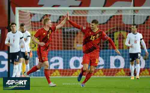 بالصور.. بلجيكا تحسم موقعة إنجلترا في دوري الأمم